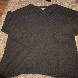 Oversized knit sweater